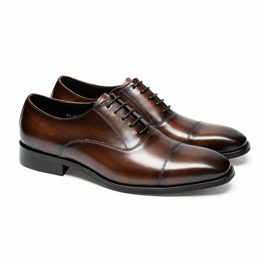Monaco Classic Leather Shoes with Modern Finish